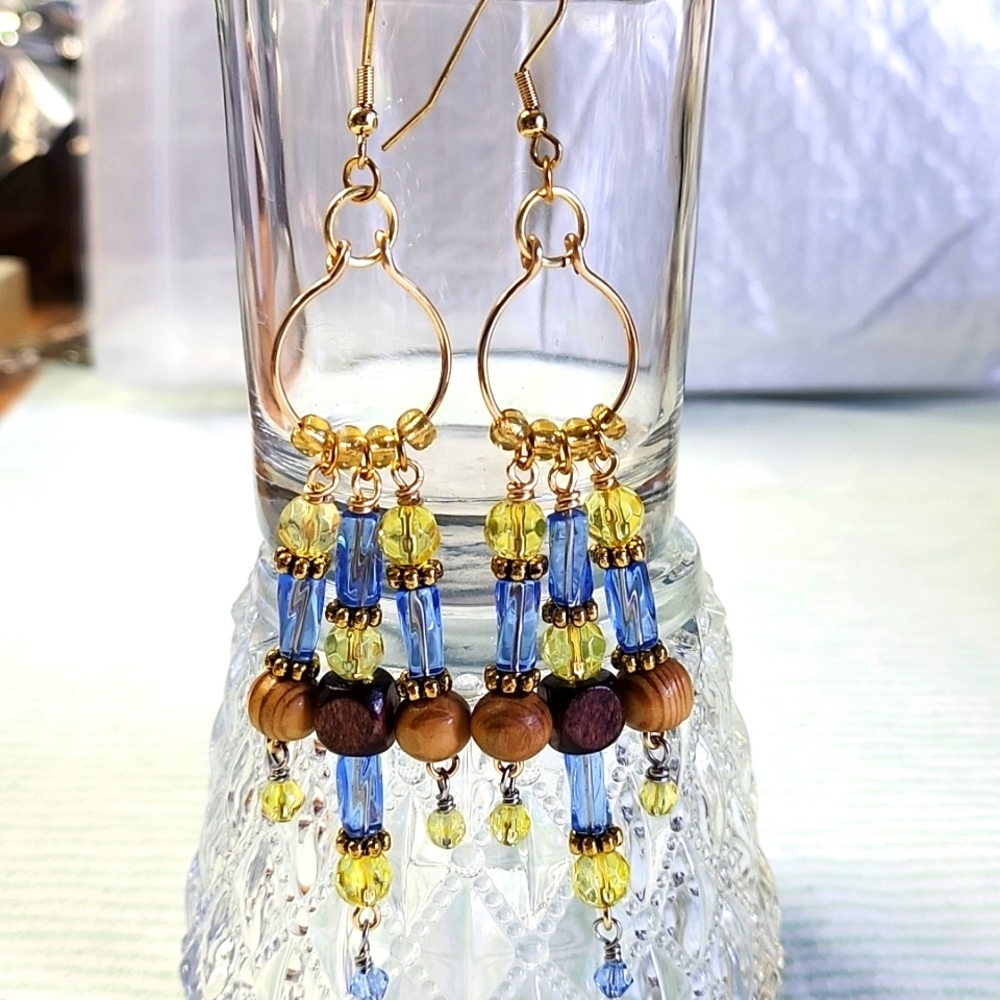 Ukraine Tribute Earrings!